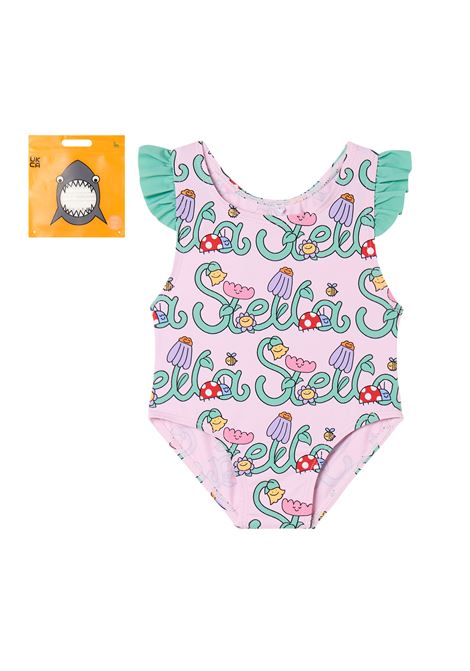 Costume da bagno con logo STELLA MC CARTNEY KIDS | TYC039 Z358751RMC